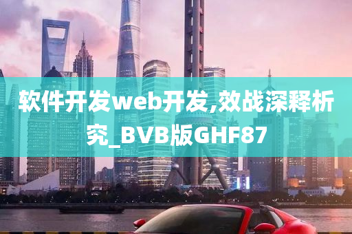 软件开发web开发,效战深释析究_BVB版GHF87