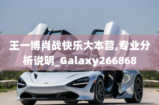 王一博肖战快乐大本营,专业分析说明_Galaxy266868