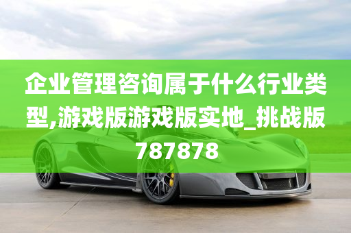 企业管理咨询属于什么行业类型,游戏版游戏版实地_挑战版787878