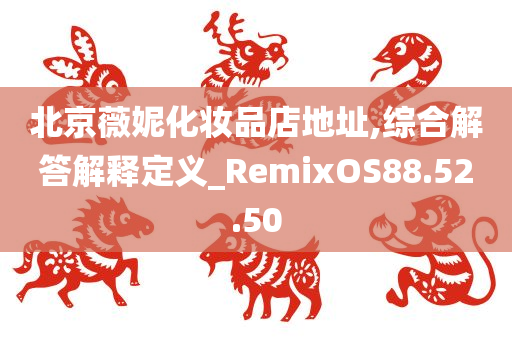 北京薇妮化妆品店地址,综合解答解释定义_RemixOS88.52.50