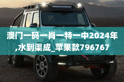 澳门一码一肖一特一中2024年,水到渠成_苹果款796767