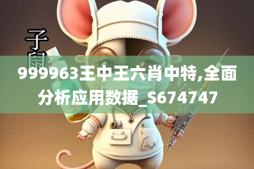 999963王中王六肖中特,全面分析应用数据_S674747