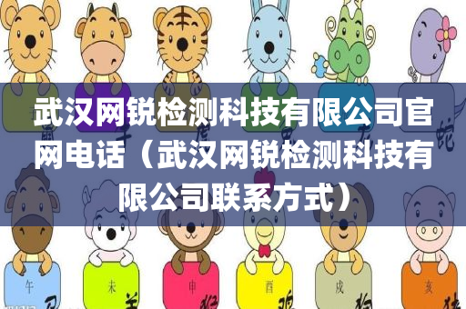 武汉网锐检测科技有限公司官网电话（武汉网锐检测科技有限公司联系方式）