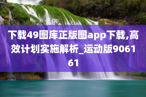 下载49图库正版图app下载,高效计划实施解析_运动版906161