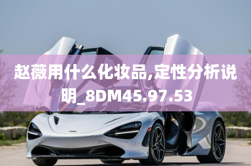 赵薇用什么化妆品,定性分析说明_8DM45.97.53