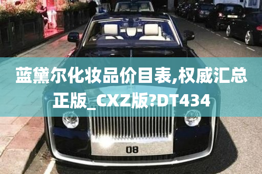 蓝黛尔化妆品价目表,权威汇总正版_CXZ版?DT434