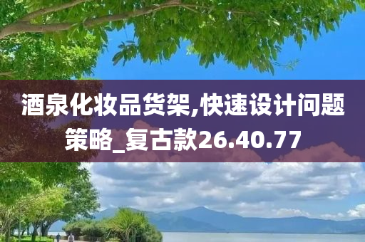 酒泉化妆品货架,快速设计问题策略_复古款26.40.77