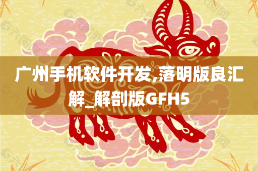 广州手机软件开发,落明版良汇解_解剖版GFH5