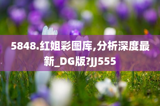 5848.红姐彩图库,分析深度最新_DG版?JJ555