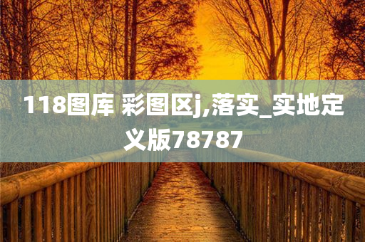 118图库 彩图区j,落实_实地定义版78787