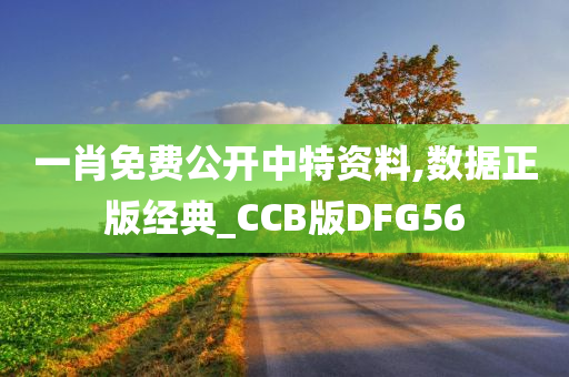 一肖免费公开中特资料,数据正版经典_CCB版DFG56