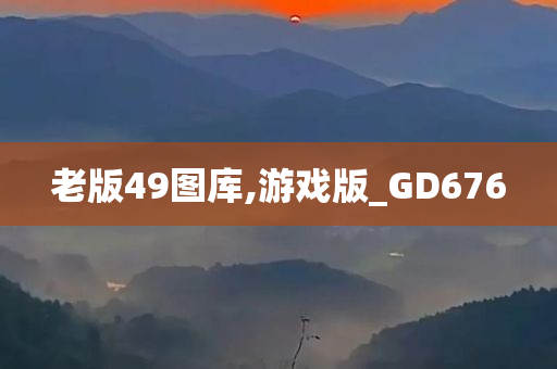 老版49图库,游戏版_GD676