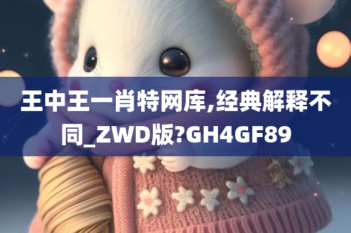 王中王一肖特网库,经典解释不同_ZWD版?GH4GF89