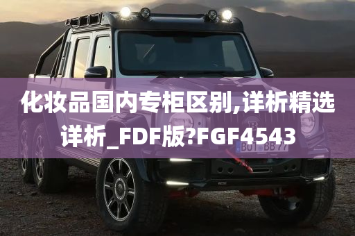 化妆品国内专柜区别,详析精选详析_FDF版?FGF4543