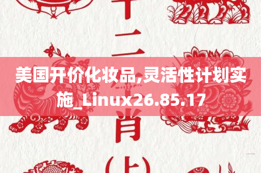 美国开价化妆品,灵活性计划实施_Linux26.85.17