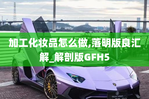 加工化妆品怎么做,落明版良汇解_解剖版GFH5