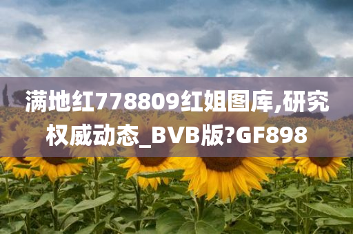 满地红778809红姐图库,研究权威动态_BVB版?GF898