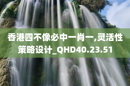 香港四不像必中一肖一,灵活性策略设计_QHD40.23.51