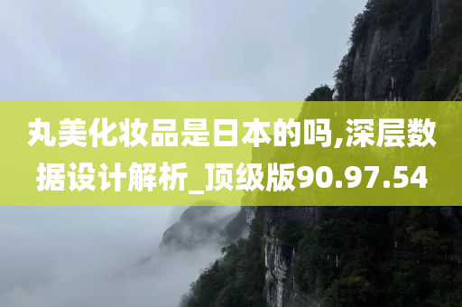 丸美化妆品是日本的吗,深层数据设计解析_顶级版90.97.54