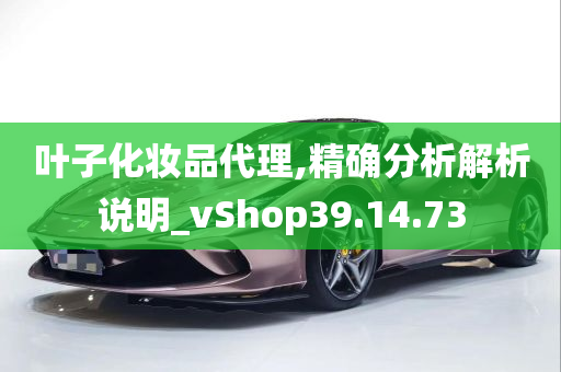 叶子化妆品代理,精确分析解析说明_vShop39.14.73