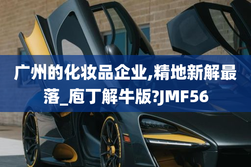 广州的化妆品企业,精地新解最落_庖丁解牛版?JMF56