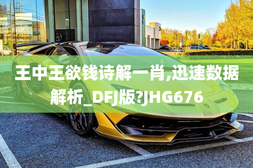 王中王欲钱诗解一肖,迅速数据解析_DFJ版?JHG676