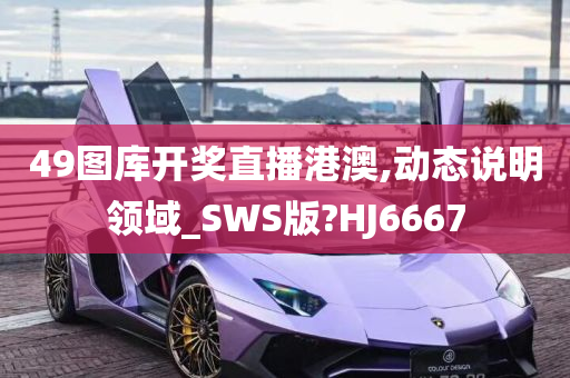 49图库开奖直播港澳,动态说明领域_SWS版?HJ6667