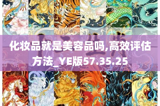 化妆品就是美容品吗,高效评估方法_YE版57.35.25