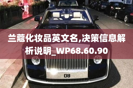 兰蔻化妆品英文名,决策信息解析说明_WP68.60.90