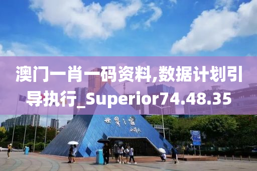 澳门一肖一码资料,数据计划引导执行_Superior74.48.35