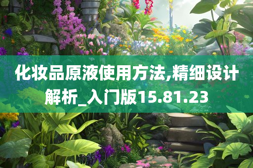 化妆品原液使用方法,精细设计解析_入门版15.81.23