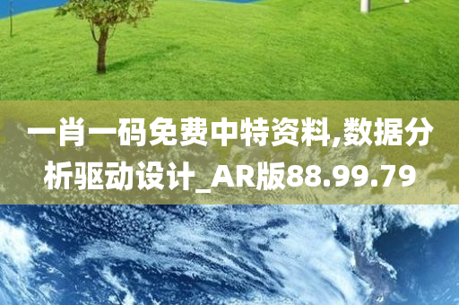 一肖一码免费中特资料,数据分析驱动设计_AR版88.99.79