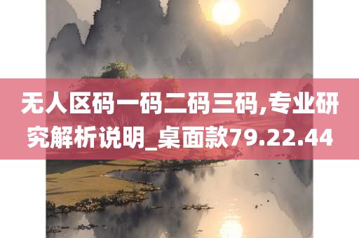 无人区码一码二码三码,专业研究解析说明_桌面款79.22.44