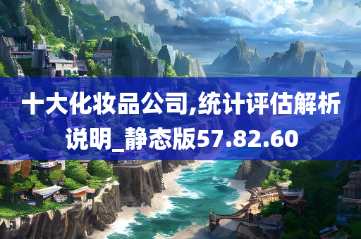 十大化妆品公司,统计评估解析说明_静态版57.82.60