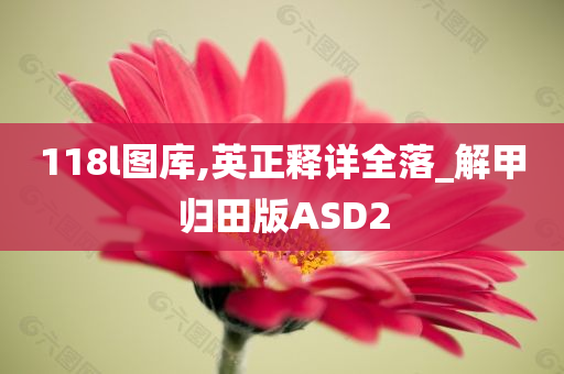 118l图库,英正释详全落_解甲归田版ASD2