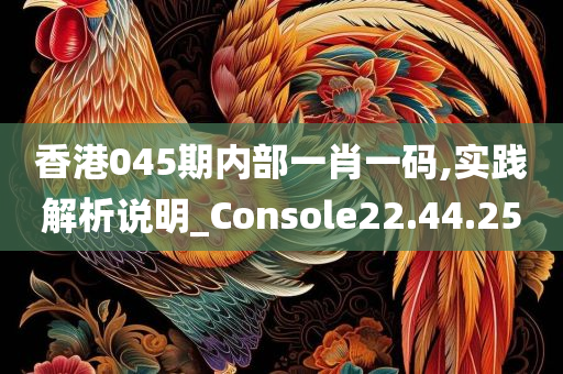 香港045期内部一肖一码,实践解析说明_Console22.44.25