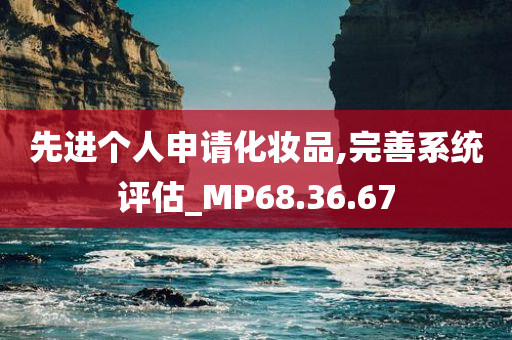 先进个人申请化妆品,完善系统评估_MP68.36.67