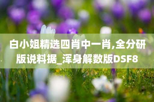 白小姐精选四肖中一肖,全分研版说料据_浑身解数版DSF8