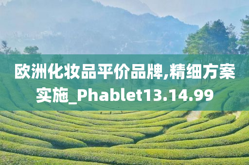 欧洲化妆品平价品牌,精细方案实施_Phablet13.14.99