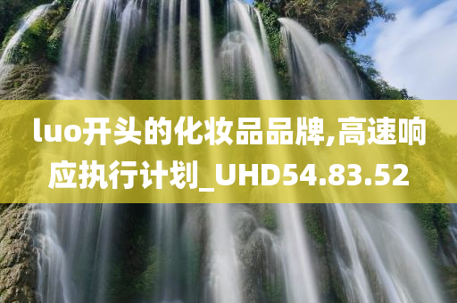 luo开头的化妆品品牌,高速响应执行计划_UHD54.83.52