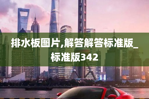 排水板图片,解答解答标准版_标准版342