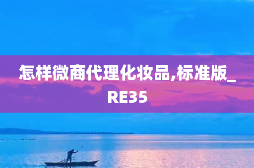 怎样微商代理化妆品,标准版_RE35