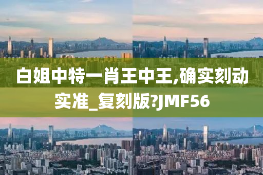 白姐中特一肖王中王,确实刻动实准_复刻版?JMF56