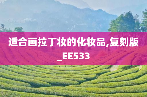 适合画拉丁妆的化妆品,复刻版_EE533