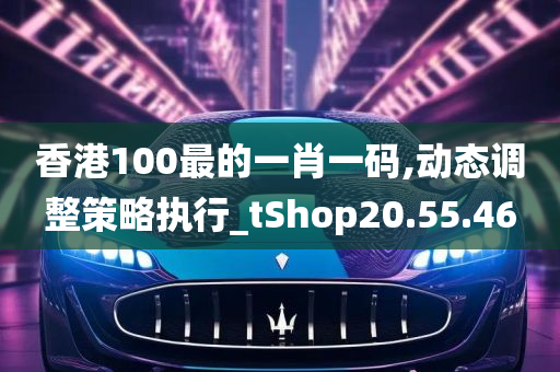 香港100最的一肖一码,动态调整策略执行_tShop20.55.46