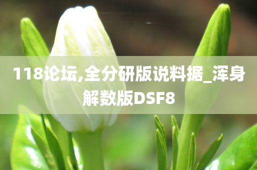 118论坛,全分研版说料据_浑身解数版DSF8