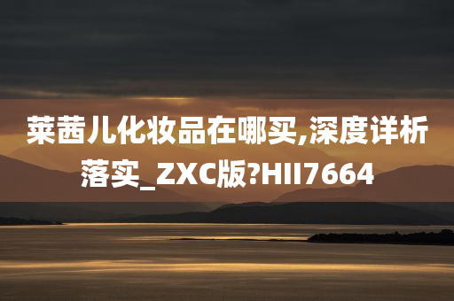 莱茜儿化妆品在哪买,深度详析落实_ZXC版?HII7664