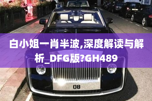 白小姐一肖半波,深度解读与解析_DFG版?GH489