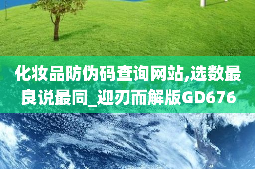 化妆品防伪码查询网站,选数最良说最同_迎刃而解版GD676