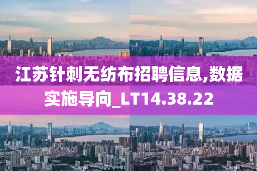 江苏针刺无纺布招聘信息,数据实施导向_LT14.38.22